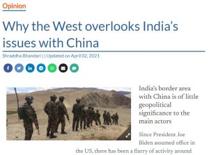 Why the West overlooks India’s issues with China